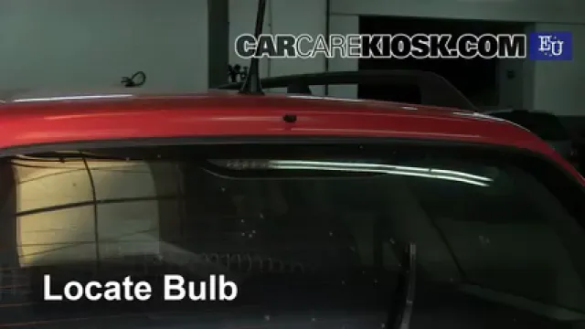 1998 Opel Vectra Estate DTI 2.0L 4 Cyl. Turbo Diesel Éclairage Feu de freinage central (remplacer l'ampoule)
